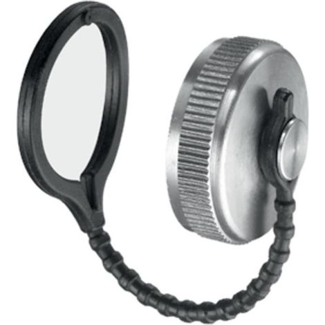 Verschlusskappe Kette, Dichtscheibe, G 3/4 IG, messing (1/3)
