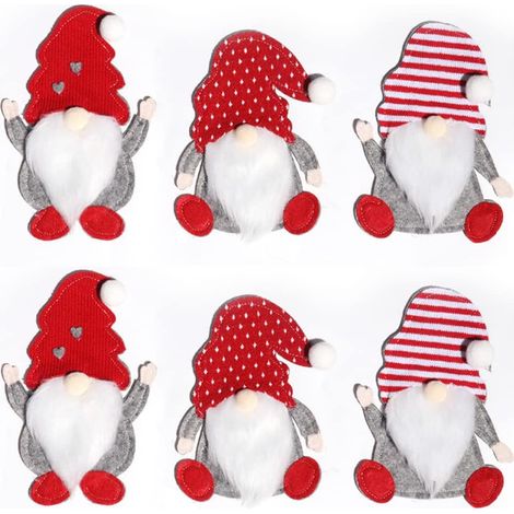 Sac à couverts de Noël pour la table 6 pièces (1/5)