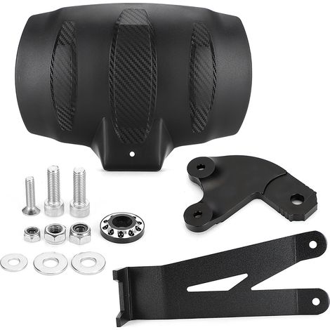 Garde-boue arrière moto texture carbone compatible 390 2017-2018 (1/5)