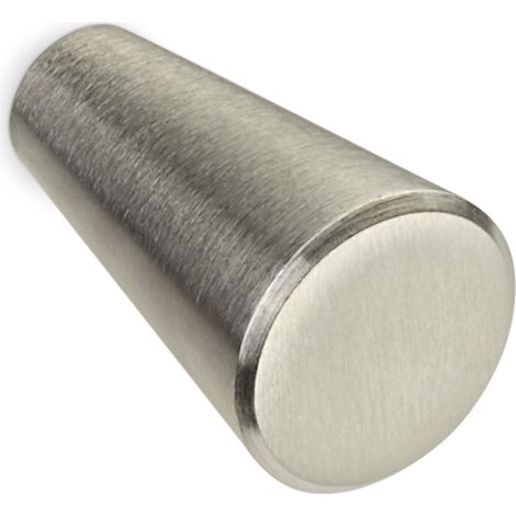 Möbelknopf LEONARD Ø 16 mm Edelstahl gebürstet Möbelknauf von SOTECH (1/4)