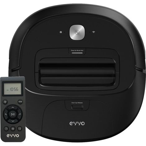 EVVO Robot Aspirateur R3 - 2000Pa, Moteur Onduleur, 3 Modes de Nettoyage, Filtre HEPA, Anti-collision et Anti-chute, 0 (1/5)