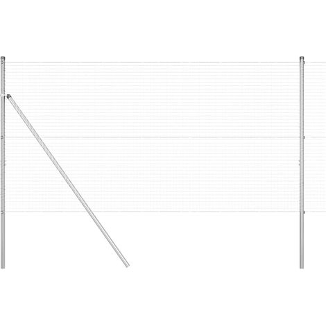 Maison Exclusive - Ground Fix Geschweißter Drahtzaun 10 x 1 m (B