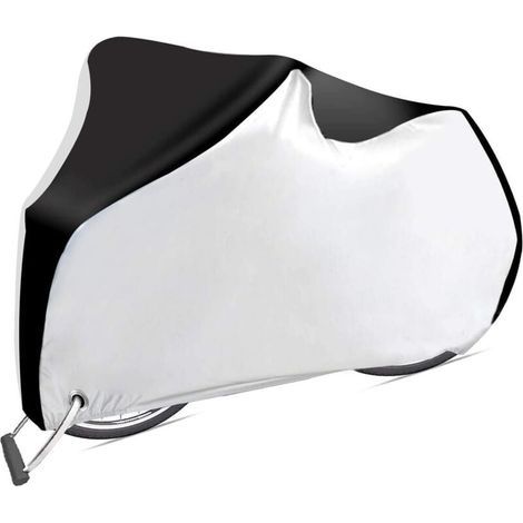 Housse de vélo, rangement étanche et anti-poussière, housse de protection solaire et UV, adaptée aux VTT et vélos de route (1/4)