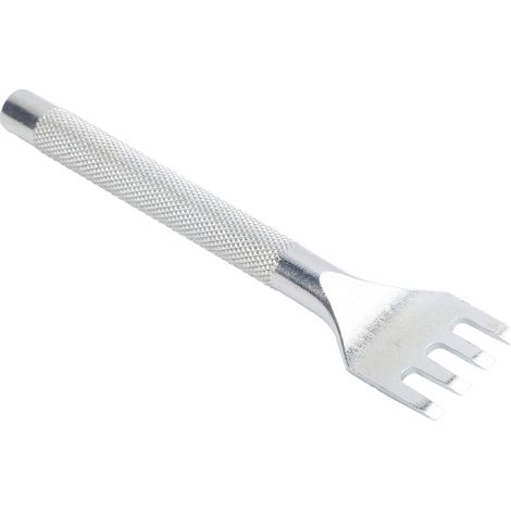 Punching Tool, Blade Punch Set, 4 Teeth, High-Speed Steel (1/5)