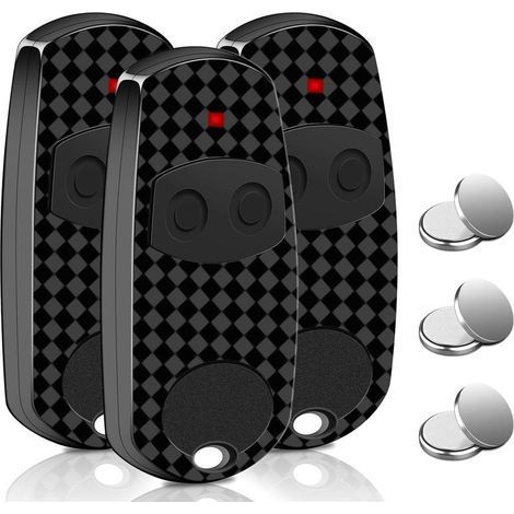 3PCS Telecommande pour Came 433,92 MHz Top 432EE, 2 Canaux Telecommande Portail Compatible avec Came Top-432EE/ EV/NA (1/5)