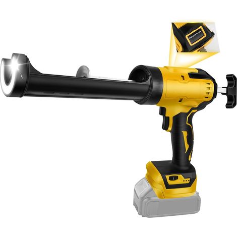 Pistolet à calfeutrer sans fil avec LED pour 21V (sans batterie) (1/5)