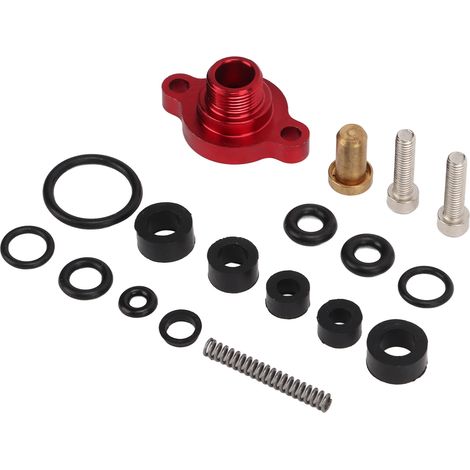 Kit Joint de Ressort de Pression de Carburant DD-9H323-7.3, Remplacement pour Moteur Diesel Ford 7.3L Powerstroke 99-03, Rouge (1/5)
