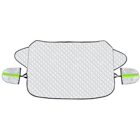 Shining House – Couverture pare-brise voiture 147x100cm – Protection anti-givre, neige, UV – 4 couches indéchirables – Installation facile (1/5)