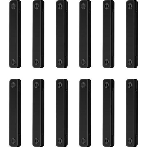 Clips magnétiques pour écran de fenêtre Clips de Fixation magnétiques pour moustiquaire,12 pièces sans Clips de perçage pour Maille d'écran de fenêtre, Accessoires de Filet Anti- ouches (1/5)