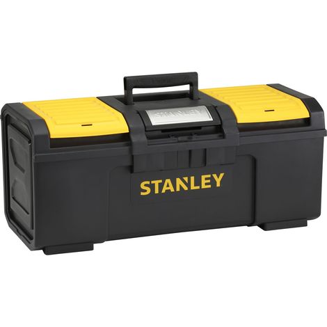 Stanley – Boîte à outils profilée TOUCHLATCH 60 cm – Système one touch – Plateau amovible – 2 organiseurs – Poignée antidérapante