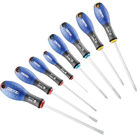 Screwdriver Set, 8 Piece SL/PH/PZ