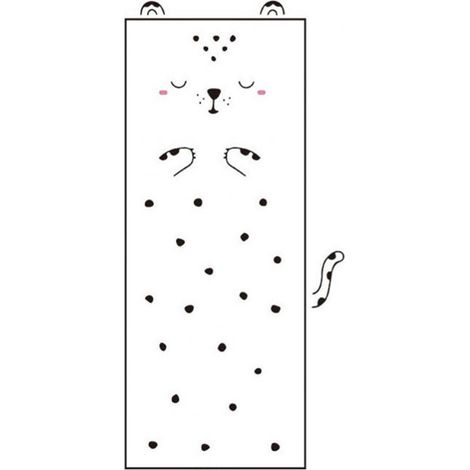 Selbstklebende Wandaufkleber, niedliche Cartoon-Katzen-Aufkleber für Kindergarten-Kinderzimmer (1/5)