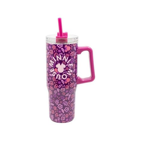 Taza Termo con Tapa Minnie Mouse Cherrylicious 920 ml