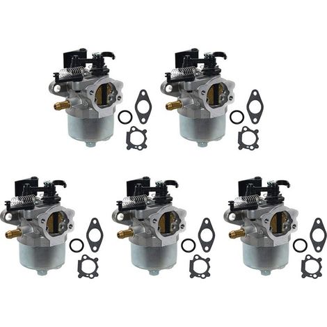 Kit de carburador de 5 piezas para cortacéspedes Briggs & Stratton DOV 700, 750, 792038, 591852, 793493 y 793463. (1/4)