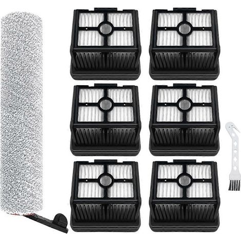 Pour aspirateur double Dreame H12, brosse rotative douce et filtre HEPA (1/4)