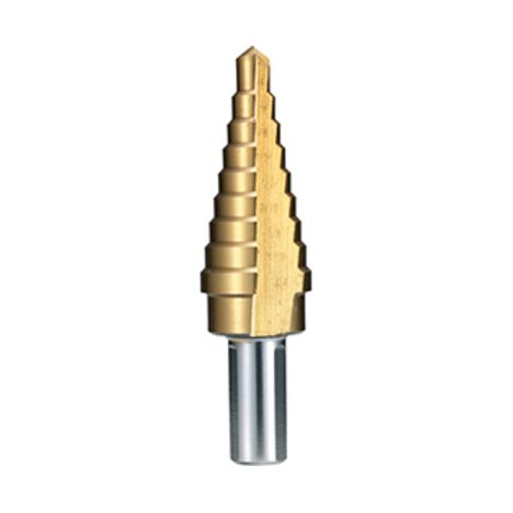 Makita HSS Titan Stufenbohrer, Ø 4-12 mm, 9-stufig, 1/4 6-kant (1/3)