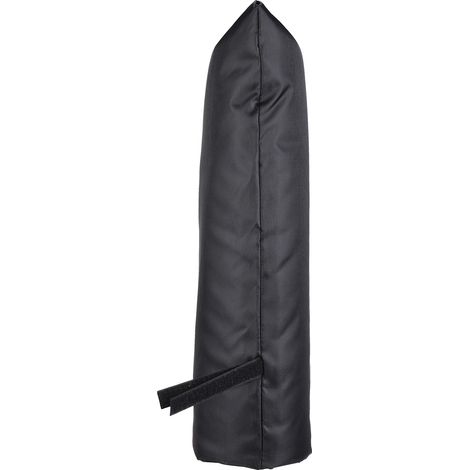 Housse de robinet extérieur en tissu Oxford antigel, chaussettes de robinet de jardin réutilisables pour l'hiver, noir (1/5)