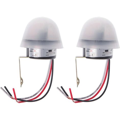 Interrupteur marche/arrêt automatique Pocell pour lampadaire (2 unités) C AC 220 V 50-60 Hz 10 A Po Control Poswitch à capteur (1/5)