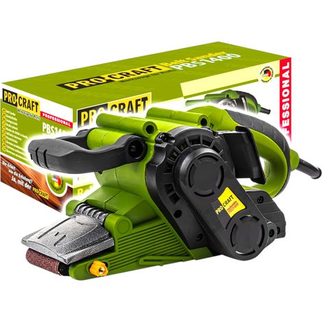 Lijadora de banda Procraft PBS1400 800 vatios 76 x 457 mm
