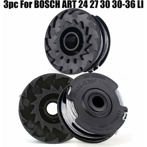 Bobine de Rechange - Bosch - Art - Lot de 3 - 1,65 mm - Noir (1/4)
