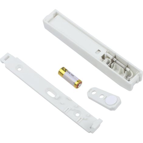 Serrure Magnétique Invisible pour Porte Coulissante(White With Light) (1/5)