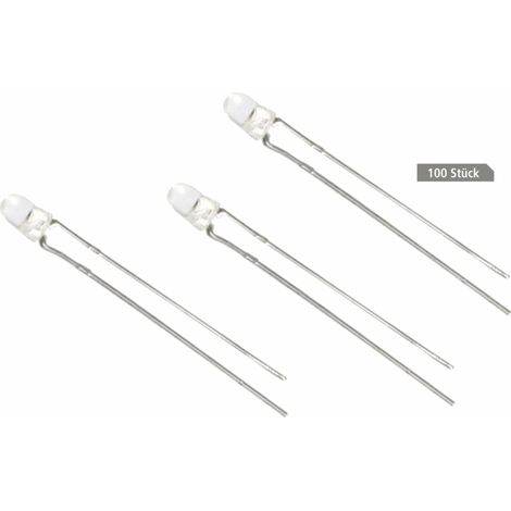 OSRAM LED LY3336-T, jaune, 900 mcd, 10 pièces