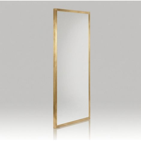 Paroi Fixe De Douche 80X190 Cm Verre Transparent Or Brossé City (1/3)