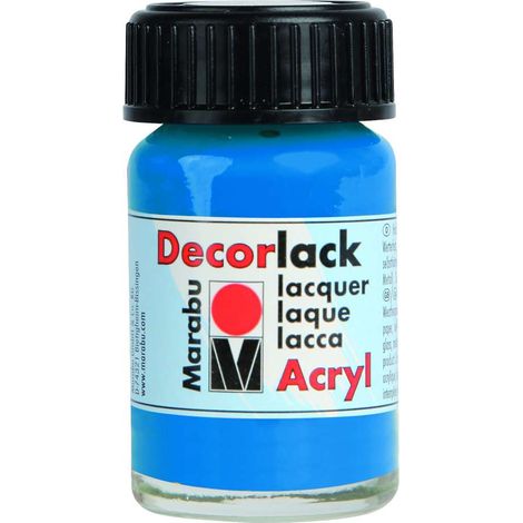 Decorlack Acryl Marabu 15 ml Blu Azzurro (1/2)