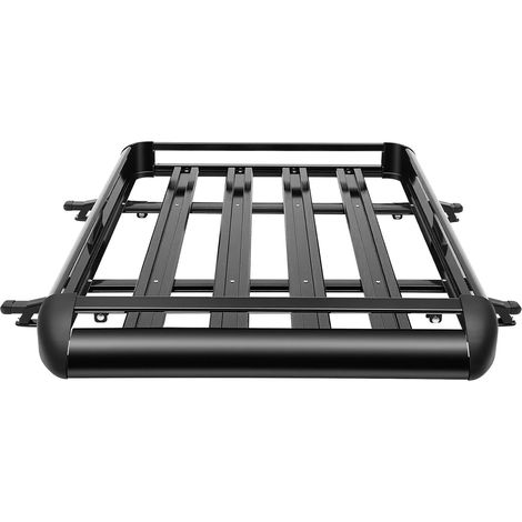 HAUTOUR Barres de toit universelles pour Voiture - 127 x 97 cm - Porte-Bagages - Avec une capacité de charge maximale de 68 kg - Convient pour tous types de SUV et tous modèles (1/5)