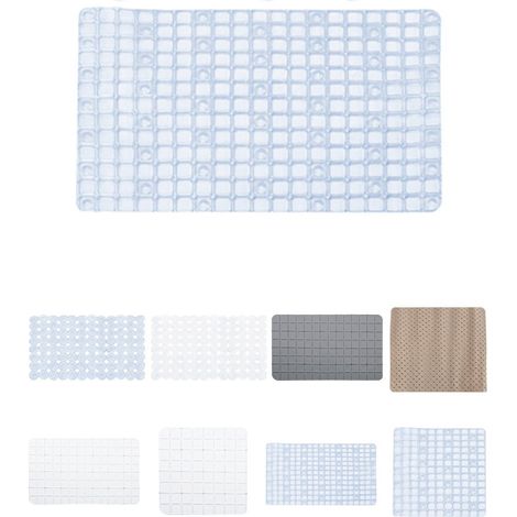 Alfombra de Baño Antideslizante Suave y Acolchada - Estera Resistente con Ventosas para el Baño o Ducha (1/5)