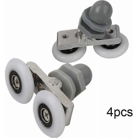 Rail de roulement pour porte de douche double de salle de bain, 23 mm (1/5)