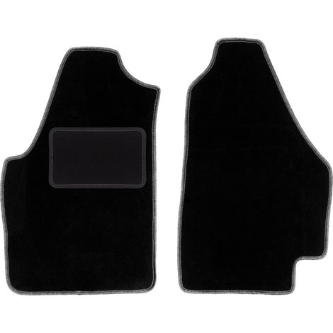 Tapis avant noirs pour monospace Lancia Musa (2004-2012) (1/5)