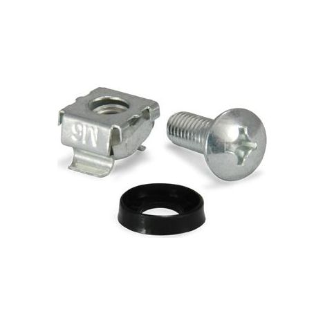 Equip M6 Unterstützung Kit Aluminium Schwarz 20 Teile