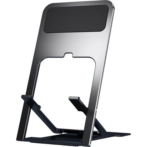 Support Portable pour téléphone de Bureau, Support Pliable pour téléphone de Bureau, Support Pliable pour Tablette avec Angle réglable pour Tous Les téléphones Portables (1/5)