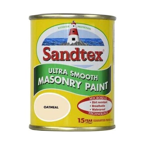 Sandtex 15 Year Microseal Smooth Masonry - Oatmeal - 150ml