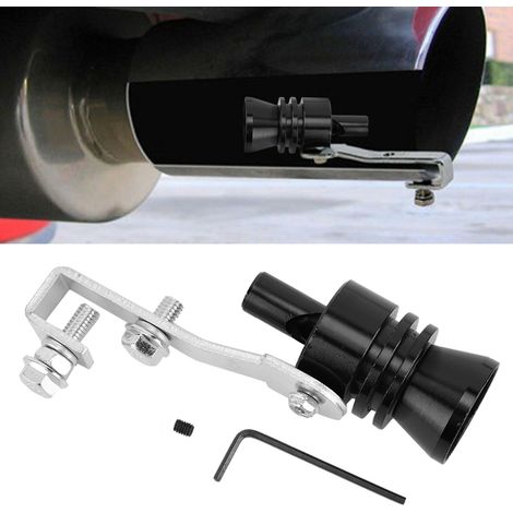 Sifflet d'échappement noir effet turbo, simulateur de pot d'échappement, compatible avec Honda Accord et Acura (1/5)