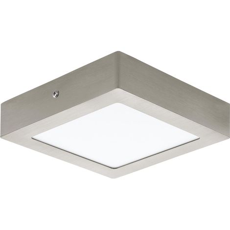 Eglo LED Plafonnier Fueva 1, lampe de plafond 1 flamme, matériau : fonte (1/5)