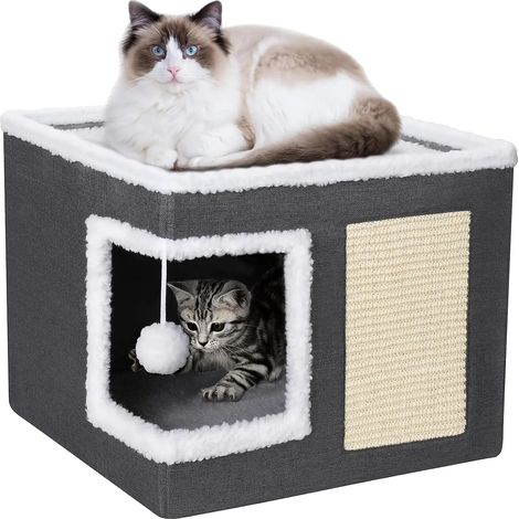 Lit pour chat, grande taille, design pliable, Forme personnalisée 1 (1/5)