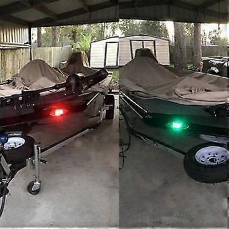 Feux de signalisation bicolores à LED pour la navigation marine universelle