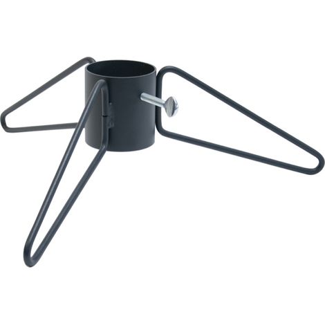 Pied de sapin 3 pieds fer rond anthracite tube 7 cm (1/3)