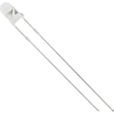 TRU COMPONENTS 1577330 LED bedrahtet  Gelb Rund 3 mm 12500 mcd 25 ° 20 mA