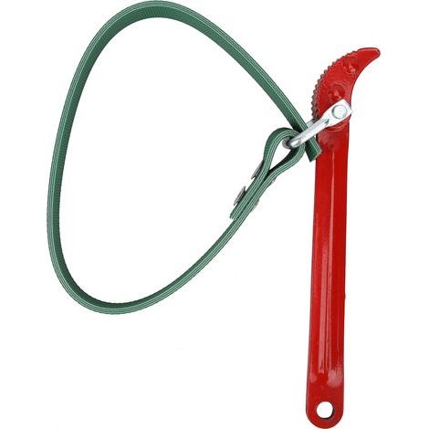 Riparazione filtro olio, attrezzi universali per riparazione auto, tipo cinghia da 8 pollici (1/5)