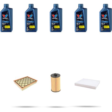 Kit tagliando 3 FILTRI e 5L OLIO compatibile con Opel Insigna 1.8 103kw Dal 2008 (1/5)