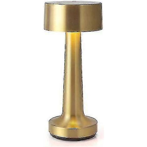 Lampe de bureau à chargement par induction tactile (or)