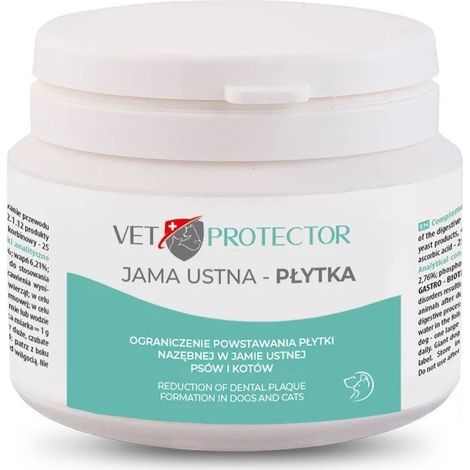 JM SANTE Vet Protector Poudre pour l'hygiène buccale des chiens et des chats – 60 g (1/3)