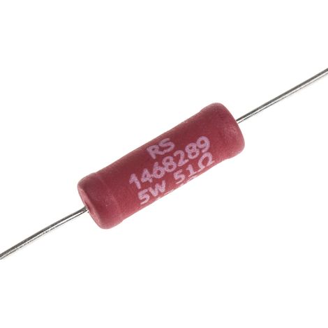 Résistance Bobiné 51O ±5%, 5W Axial