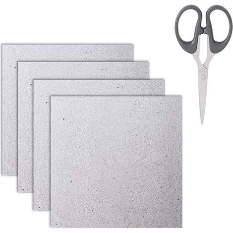 Universal Microwave Oven Cover Mica Sheets 13 x 13 cm Microwave Accessory Translucent (1/5)