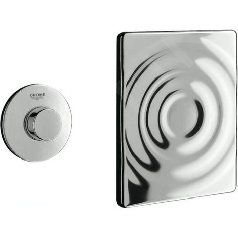 Commande pneumatique à main à distance 37059, bouton-poussoir pour SK chrom (1/3)