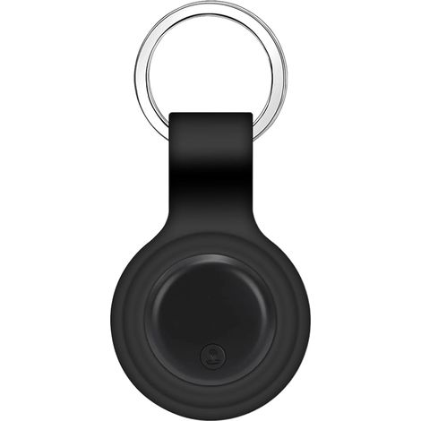 Étui en silicone pour dispositifs de suivi Bluetooth, avec porte-mousqueton en métal. (1/5)
