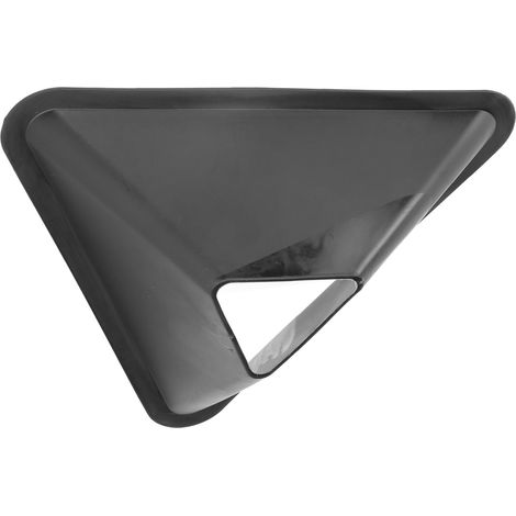 Lot de 20 cônes d'entraînement d'agilité triangulaires robustes et flexibles, résistants et durables, pour le football, le cyclisme et autres activités physiques (noir). (1/5)